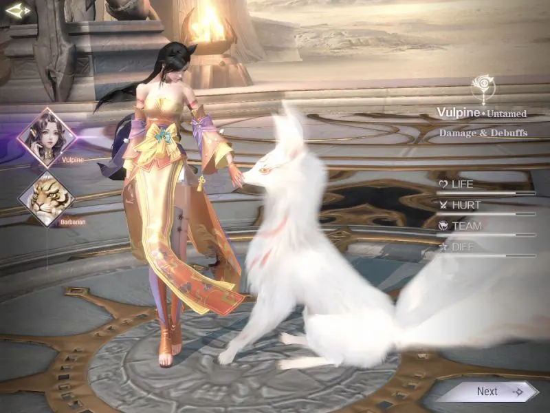 perfect world mobile vulpine class