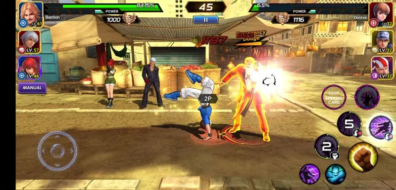 the king of fighters allstar auto mode