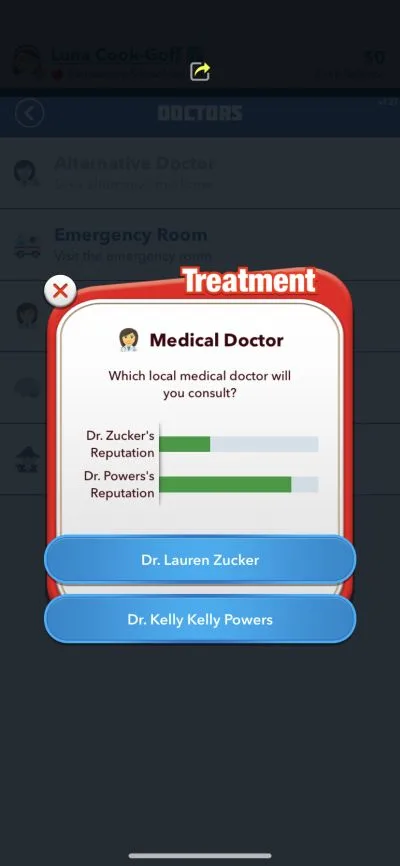 doctor's reputation in bitlife