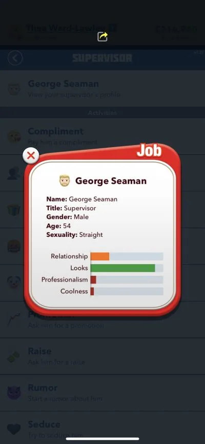 bitlife supervisor