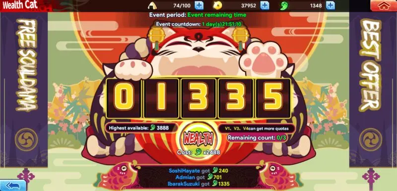 bleach soul bankai wealth cat