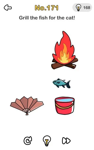 brain out level 171 answer