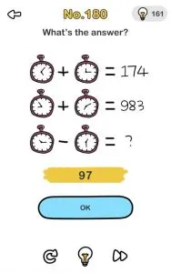 brain out level 180 answer