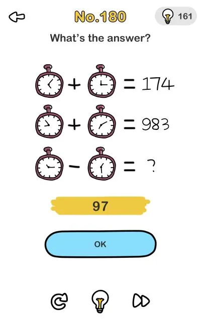 brain out level 180 answer
