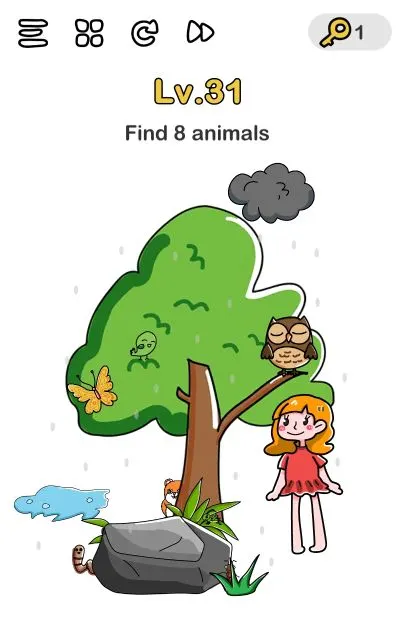 brain out level 31 answer