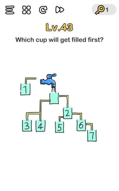 brain out level 43 answer