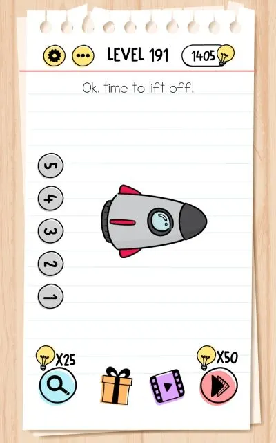 brain test level 191 answer