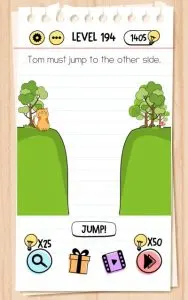 brain test level 194 answer