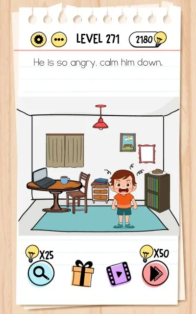 brain test level 271 answer