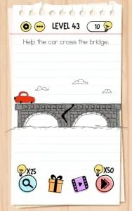 brain test level 43 answer