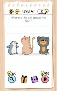 brain test level 47 answer