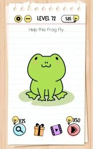 brain test level 72 answer