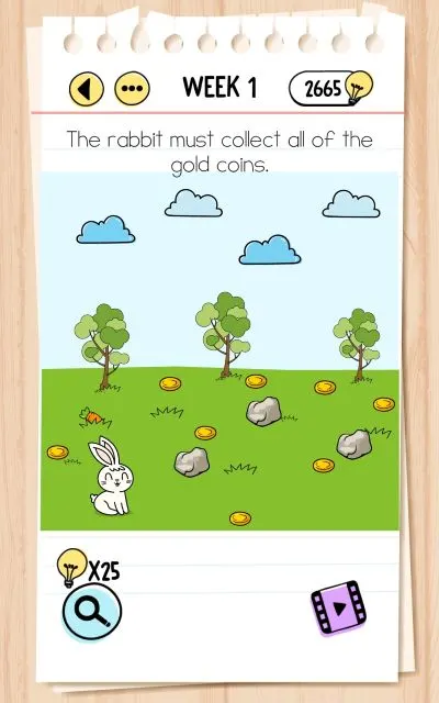 brain test weekly challenge week 1 answer