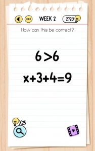 brain test weekly challenge week 2 answer