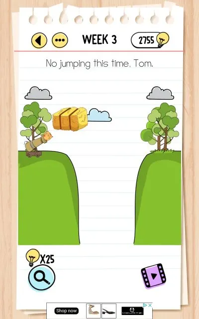 brain test weekly challenge week 3 answer