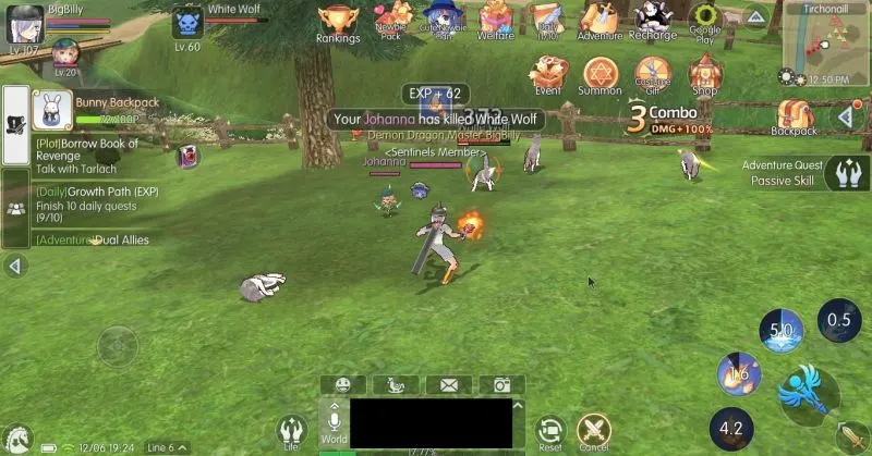 mabinogi fantasy life skill upgrade