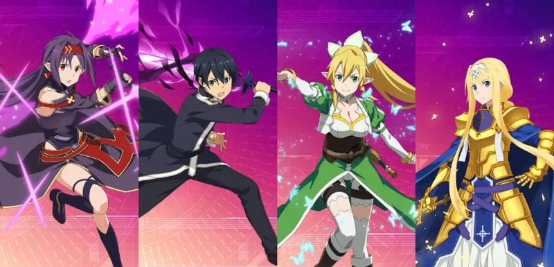 sword art online unleash blading ordinal battle team