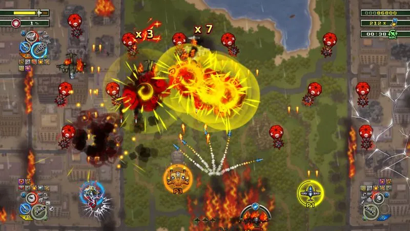 aces of the luftwaffe squadron gameplay