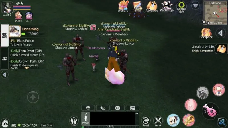 mabinogi fantasy life bard army