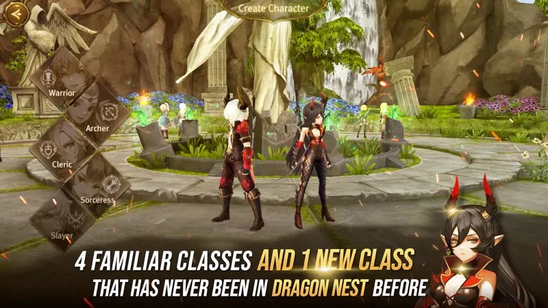 world of dragon nest gameplay