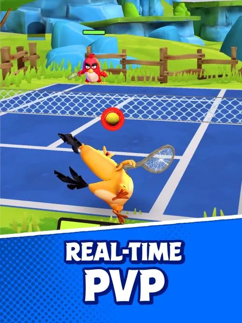 angry birds tennis