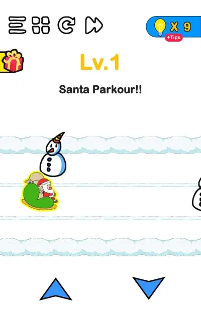 brain sharp play with santa level 1 answer