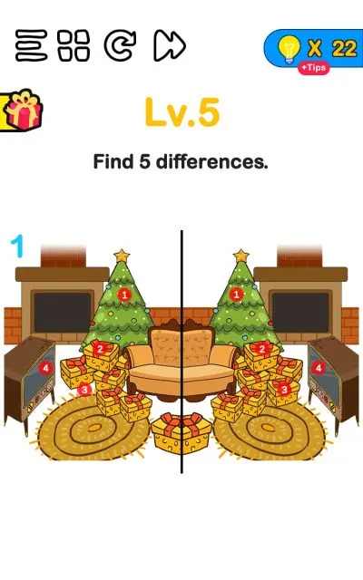 brain sharp play with santa level 5 answer