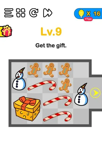 brain sharp play with santa level 9 answer