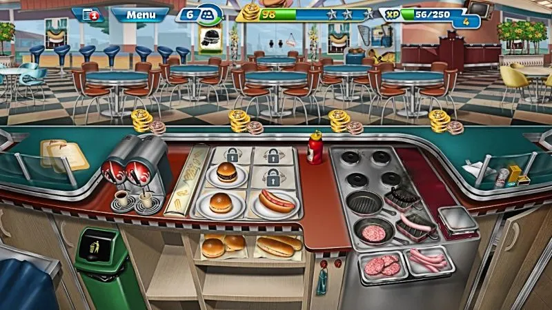 how to avoid burning food in cooking fever