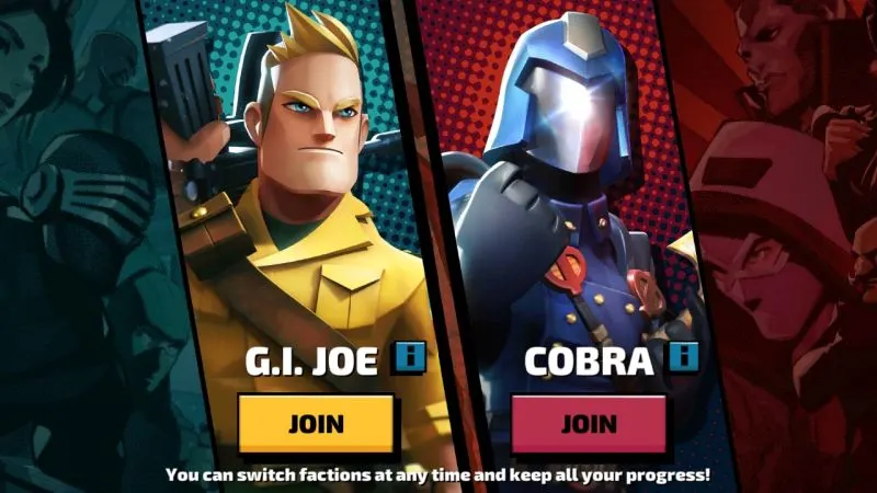 which side to choose in gi joe war on cobra