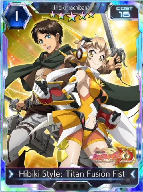 hibiki tachibana hibiki style titan fusion fist