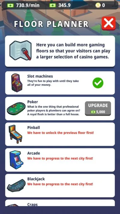 how to diversify portfolio in idle casino manager