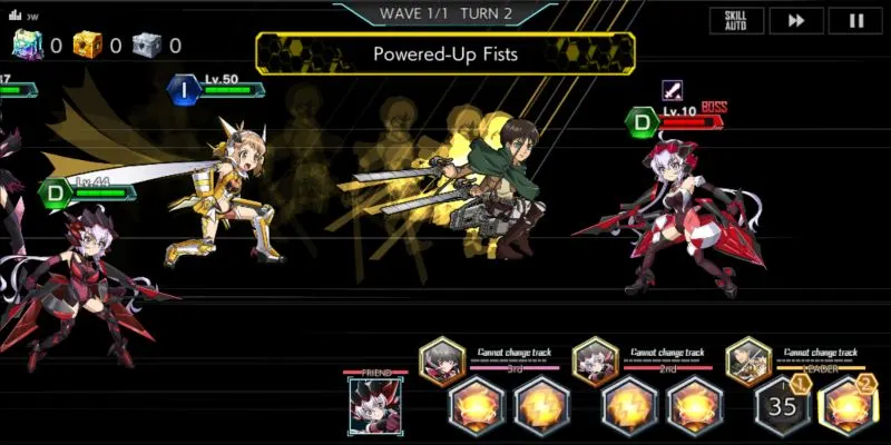 symphogear xd unlimited manual combat mode