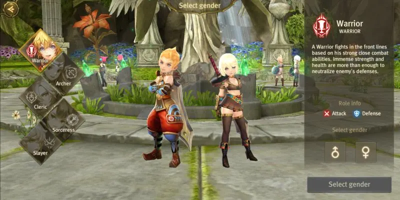 world of dragon nest classes