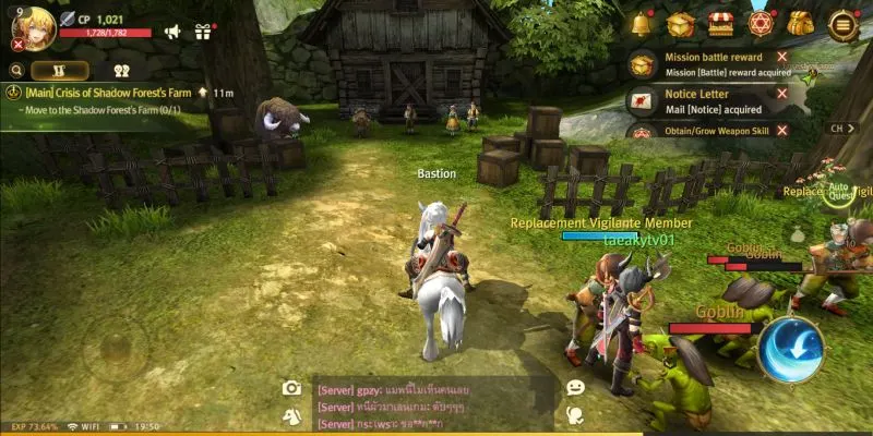 world of dragon nest main quest