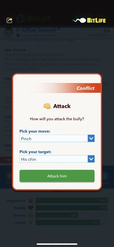 how to deal with bullies in bitlife