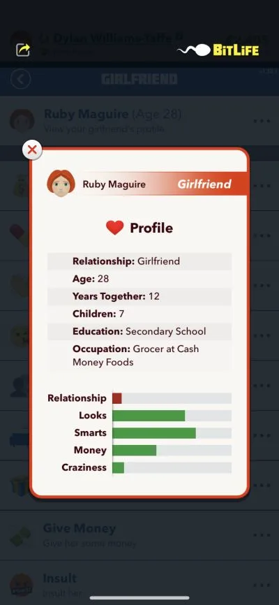 bitlife girlfriend