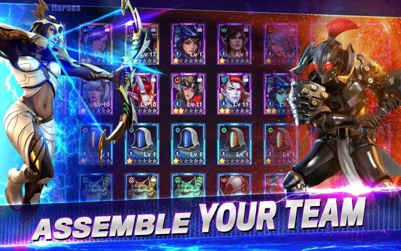 crystalborne heroes of fate team