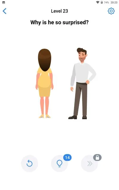 easy game brain test level 23 answer