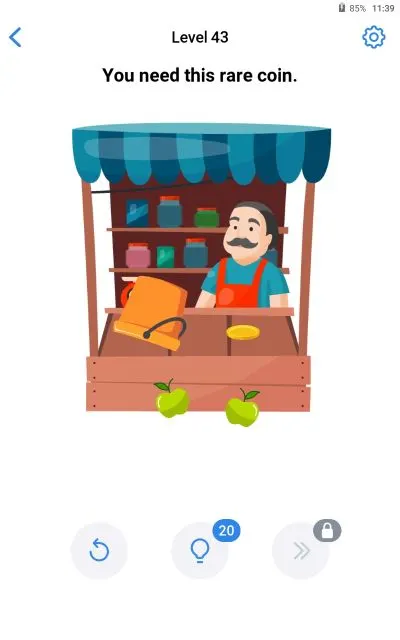 easy game brain test level 43 answer