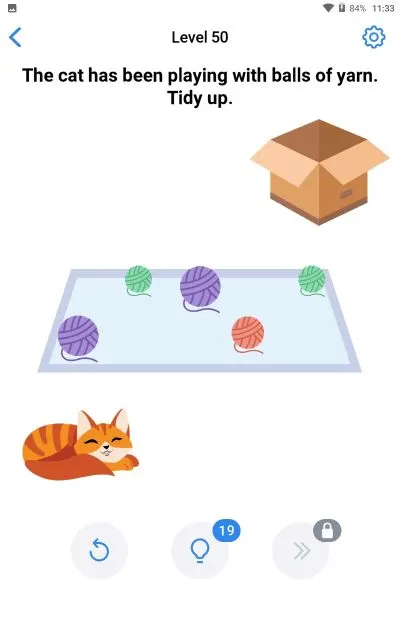 easy game brain test level 50 answer