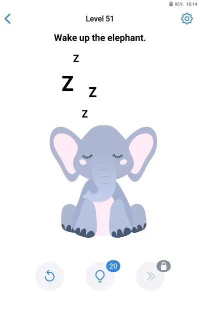 easy game brain test level 51 answer