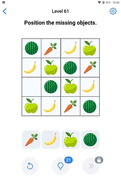 easy game brain test level 61 answer