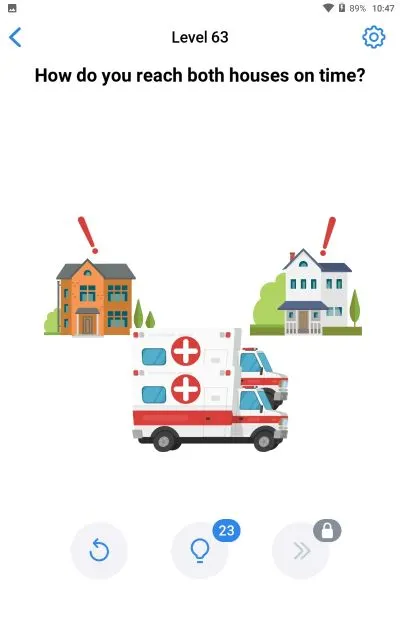 easy game brain test level 63 answer