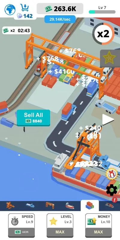 idle port tycoon tricks