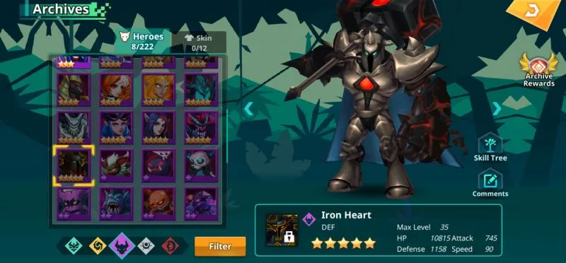iron heart calibria crystal guardians