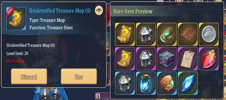 light of thel treasure map s loot