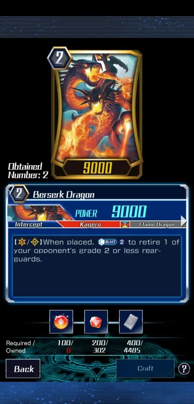 berserk dragon vanguard zero