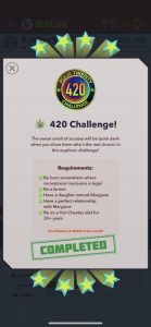 bitlife 420 challenge requirements