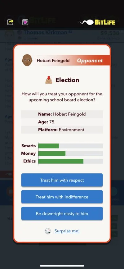 bitlife school board election